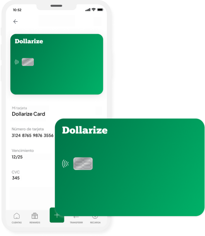 Dollarize card